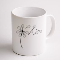 Dandelion Tennis Racket Coffee Mug