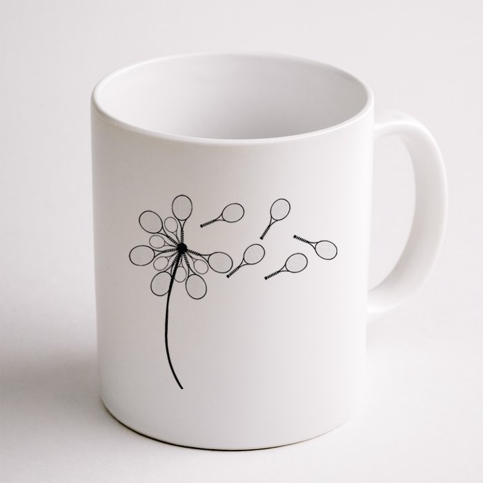 Dandelion Tennis Racket Coffee Mug