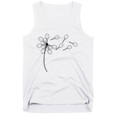 Dandelion Tennis Racket Tank Top