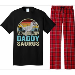 Daddysaurus T Rex Dinosaur Saurus Family Matching Gift Pajama Set