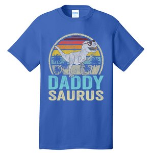 Daddysaurus T Rex Dinosaur Saurus Family Matching Gift Tall T-Shirt