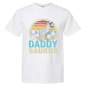 Daddysaurus T Rex Dinosaur Saurus Family Matching Gift Garment-Dyed Heavyweight T-Shirt