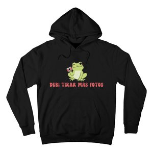 Debi Tirar Retro Mas Fotos Album Frog Lover Design Hoodie