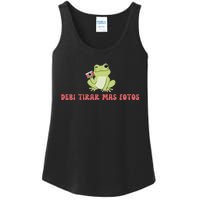 Debi Tirar Retro Mas Fotos Album Frog Lover Design Ladies Essential Tank