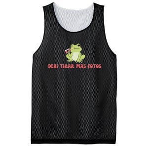 Debi Tirar Retro Mas Fotos Album Frog Lover Design Mesh Reversible Basketball Jersey Tank