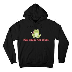 Debi Tirar Retro Mas Fotos Album Frog Lover Design Tall Hoodie