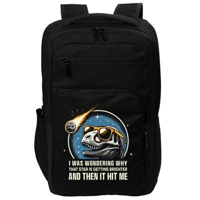 Dinosaur T Rex Novelty Funny Dinosaur Impact Tech Backpack