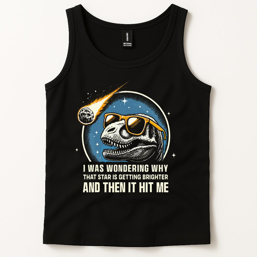 Dinosaur T Rex Novelty Funny Dinosaur Tank Top