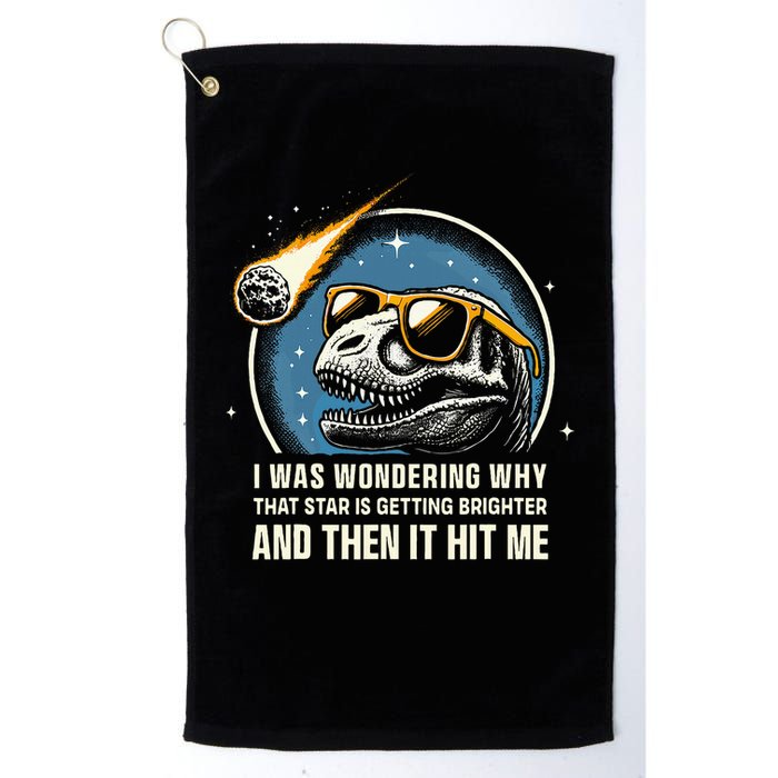 Dinosaur T Rex Novelty Funny Dinosaur Golf Towel