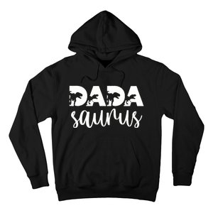 Dadasaurus T rex Dinosaur Funny Dada Saurus Mother's Family Hoodie