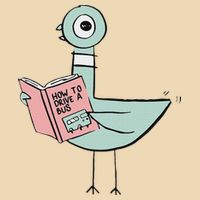 Driven To Read Pigeon Library Reading Books Drawstring Bag