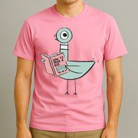 Driven To Read Pigeon Library Reading Books T-Shirt