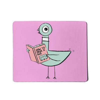Driven To Read Pigeon Library Reading Books Mousepad