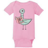 Driven To Read Pigeon Library Reading Books Baby Bodysuit