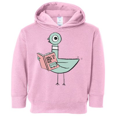 Driven To Read Pigeon Library Reading Books Toddler Hoodie