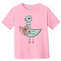 Driven To Read Pigeon Library Reading Books Toddler T-Shirt
