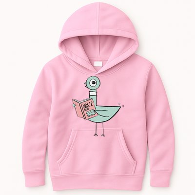 Driven To Read Pigeon Library Reading Books Kids Hoodie