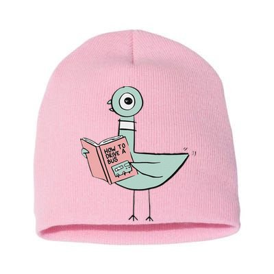 Driven To Read Pigeon Library Reading Books Short Acrylic Beanie