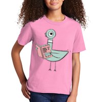 Driven To Read Pigeon Library Reading Books Kids T-Shirt