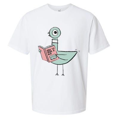 Driven To Read Pigeon Library Reading Books Sueded Cloud Jersey T-Shirt
