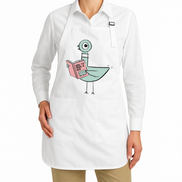 Driven To Read Pigeon Library Reading Books Apron