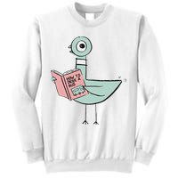 Driven To Read Pigeon Library Reading Books Sweatshirt