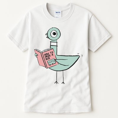 Driven To Read Pigeon Library Reading Books Tall T-Shirt