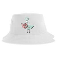 Driven To Read Pigeon Library Reading Books Sustainable Bucket Hat