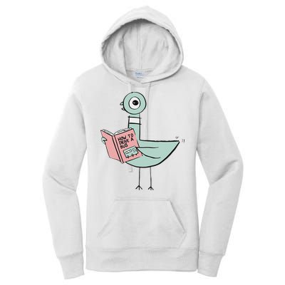 Driven To Read Pigeon Library Reading Books Women's Pullover Hoodie