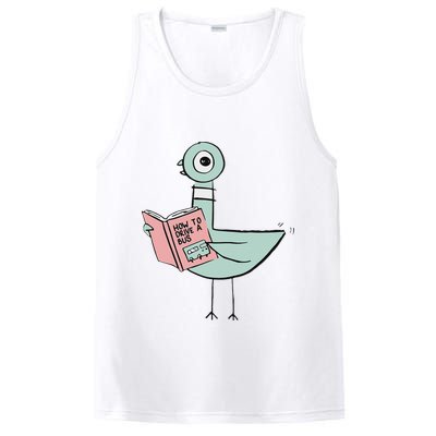 Driven To Read Pigeon Library Reading Books PosiCharge Competitor Tank