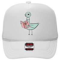 Driven To Read Pigeon Library Reading Books Trucker Hat