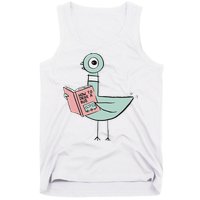Driven To Read Pigeon Library Reading Books Tank Top