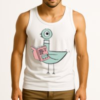 Driven To Read Pigeon Library Reading Books Tank Top
