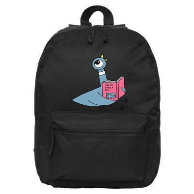 Driven To Read Pigeon Library Reading Books Reader 16 in Basic Backpack