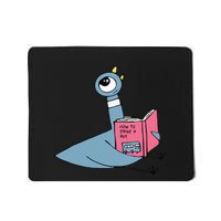 Driven To Read Pigeon Library Reading Books Reader Mousepad