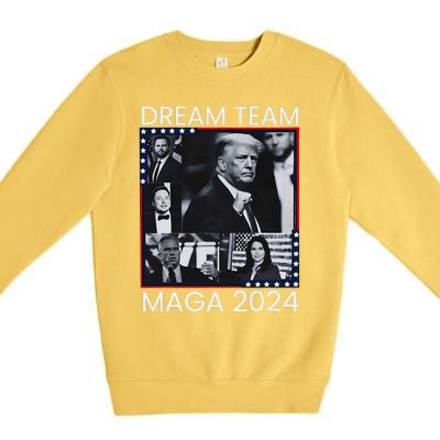 Dream Team Republican Trump Vance 2024 Premium Crewneck Sweatshirt