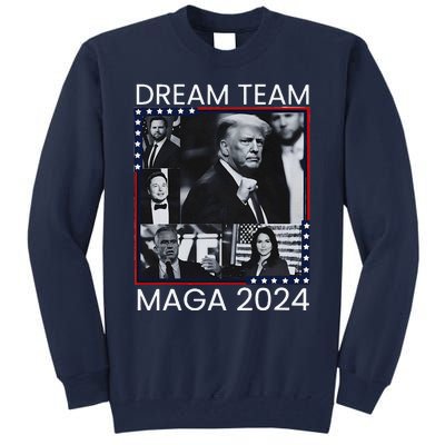 Dream Team Republican Trump Vance 2024 Tall Sweatshirt