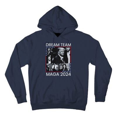 Dream Team Republican Trump Vance 2024 Tall Hoodie