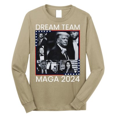 Dream Team Republican Trump Vance 2024 Long Sleeve Shirt