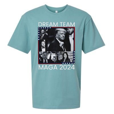 Dream Team Republican Trump Vance 2024 Sueded Cloud Jersey T-Shirt