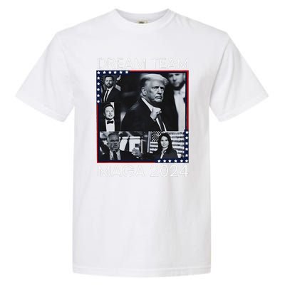 Dream Team Republican Trump Vance 2024 Garment-Dyed Heavyweight T-Shirt