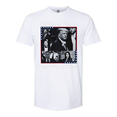 Dream Team Republican Trump Vance 2024 Softstyle CVC T-Shirt