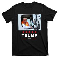 Donald Trump Rides In Garbage Truck T-Shirt