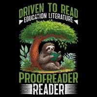 Driven To Read Education Literature Proofreader Reader 16 in Basic Backpack