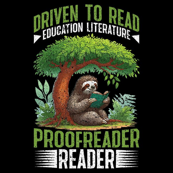 Driven To Read Education Literature Proofreader Reader 16 in Basic Backpack