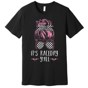 Dirt Track Racing Race ItS Race Day YAll Car Racing Premium T-Shirt