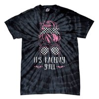 Dirt Track Racing Race ItS Race Day YAll Car Racing Tie-Dye T-Shirt