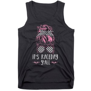 Dirt Track Racing Race ItS Race Day YAll Car Racing Tank Top