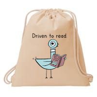 Driven To Read How To Drive A Bus Book Reader Drawstring Bag