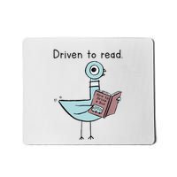 Driven To Read How To Drive A Bus Book Reader Mousepad